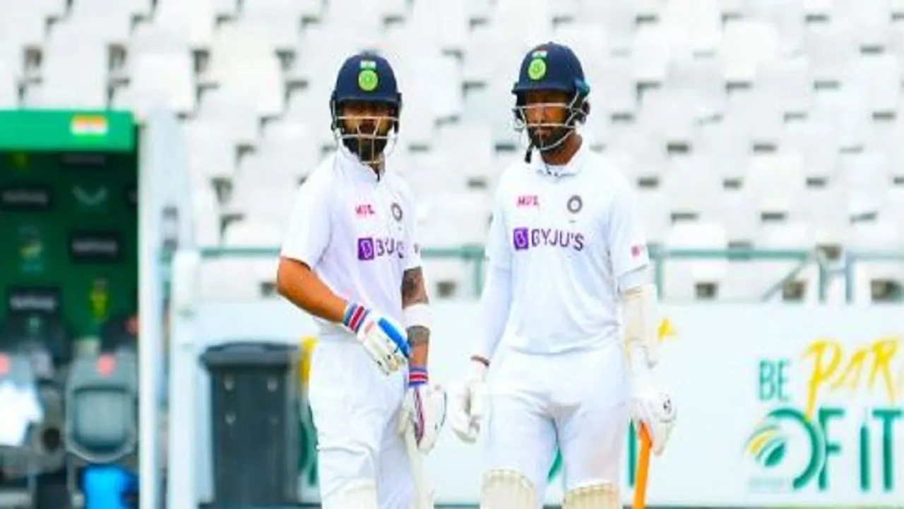 Virat Kohli Cheteswar Pujara