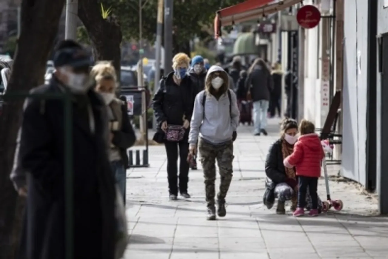 People wearing