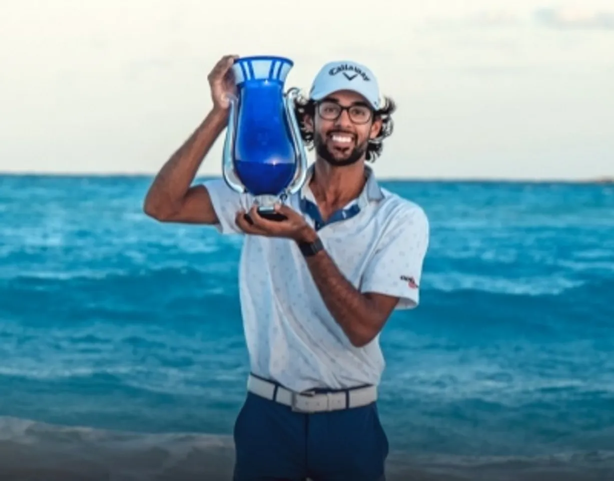 Indian-American golfer