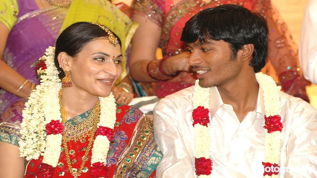 Dhanush and Aishwarya