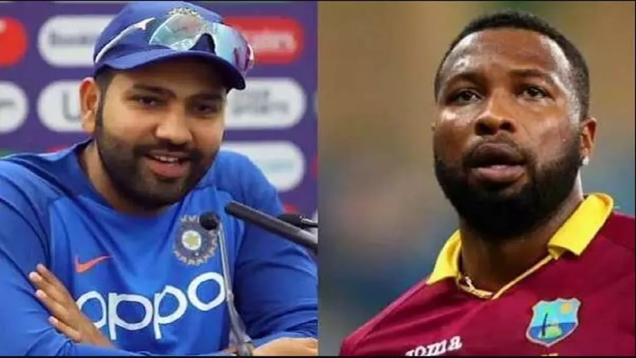 Rohit Sharma Kieron Pollard