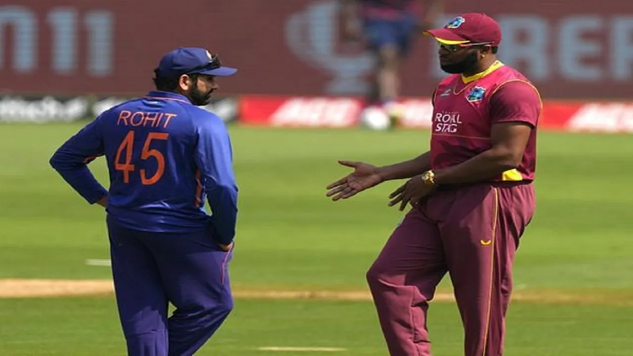 Rohit Sharma Kieron Pollard