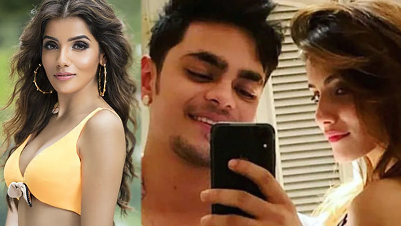 Ishan Kishan with his girlfriend