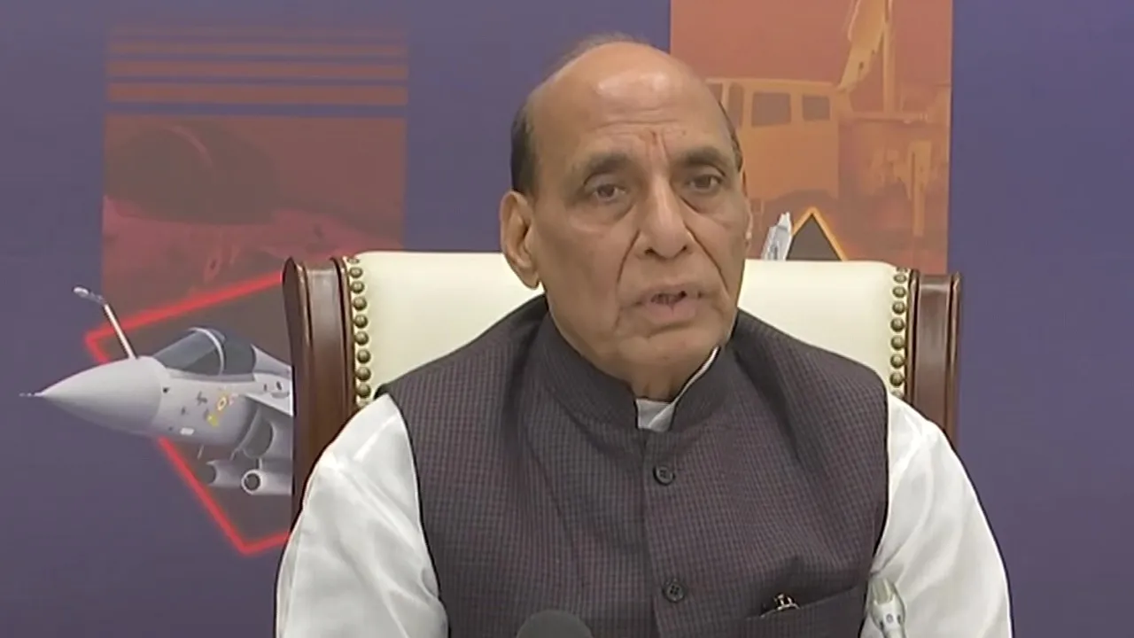 Defence Minister Rajnath Singh