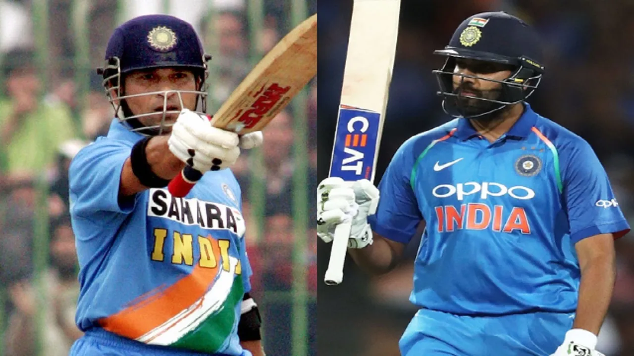 Sachin Tendulkar Rohit Sharma