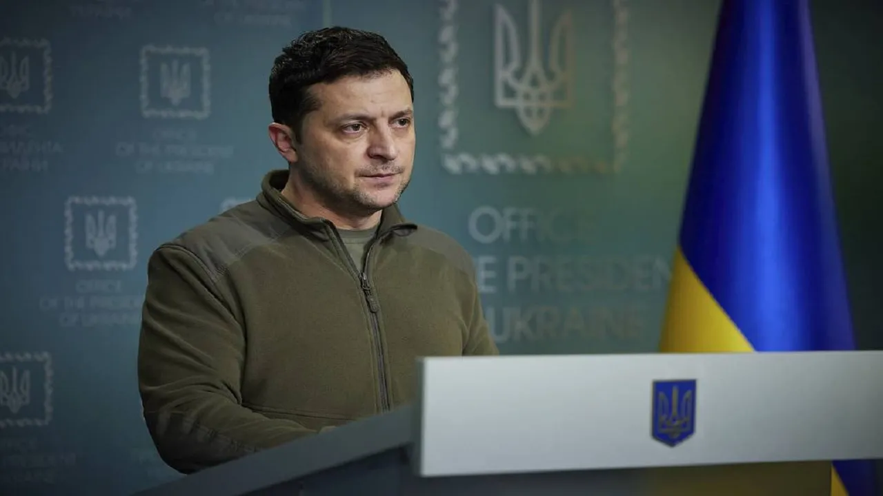 Ukrainian President Volodymyr Zelensky