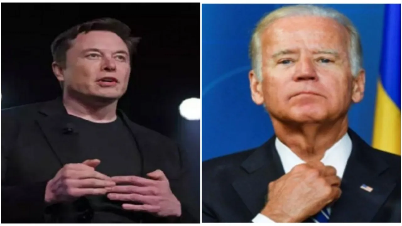 Elon Musk-Joe Biden