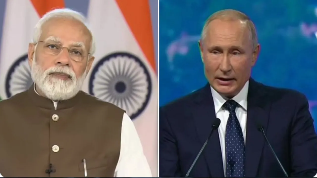 Narendra Modi  Vladimir Putin
