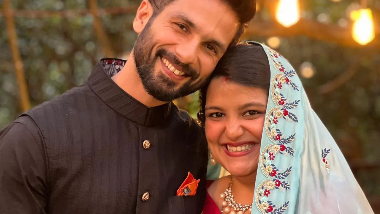 shahid sister wedding