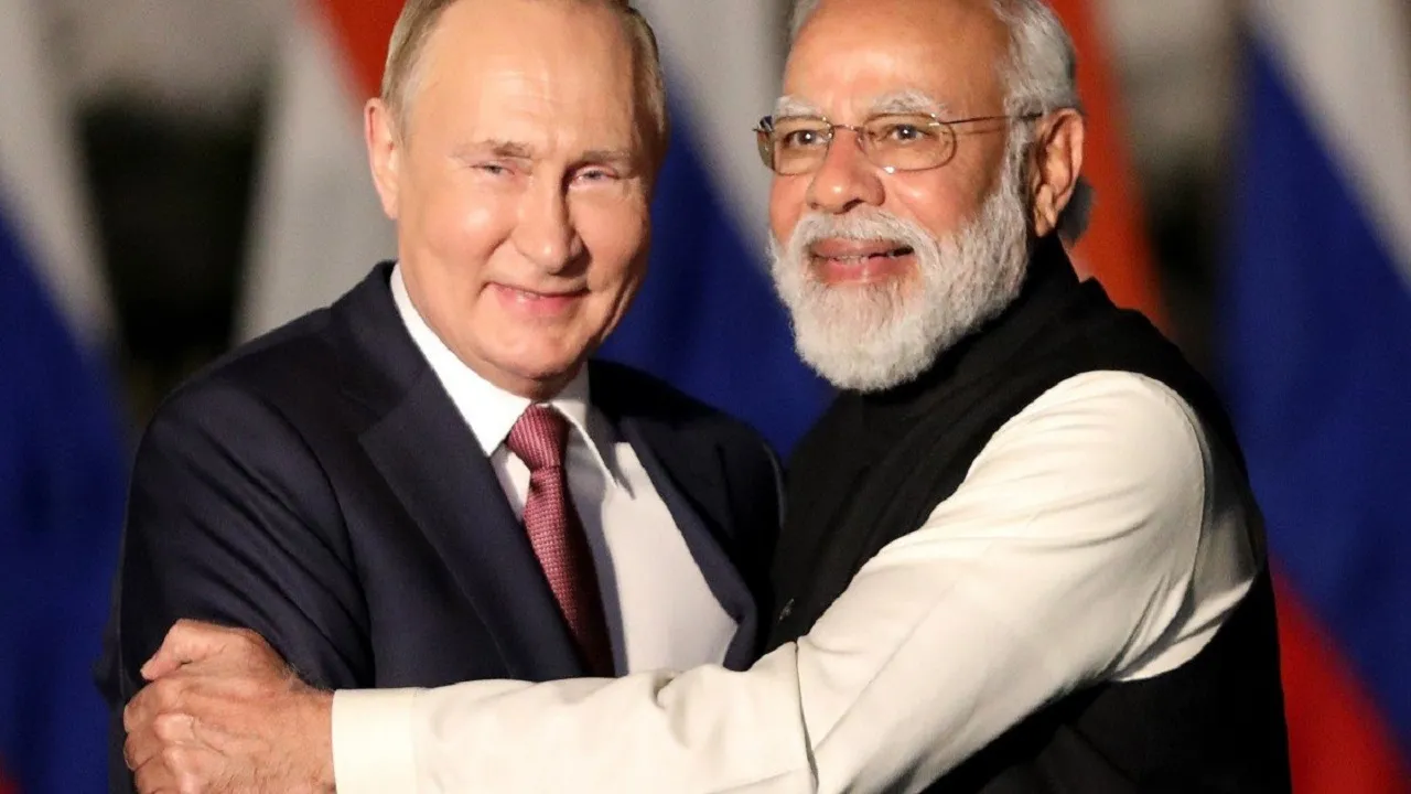 Putin and Modi