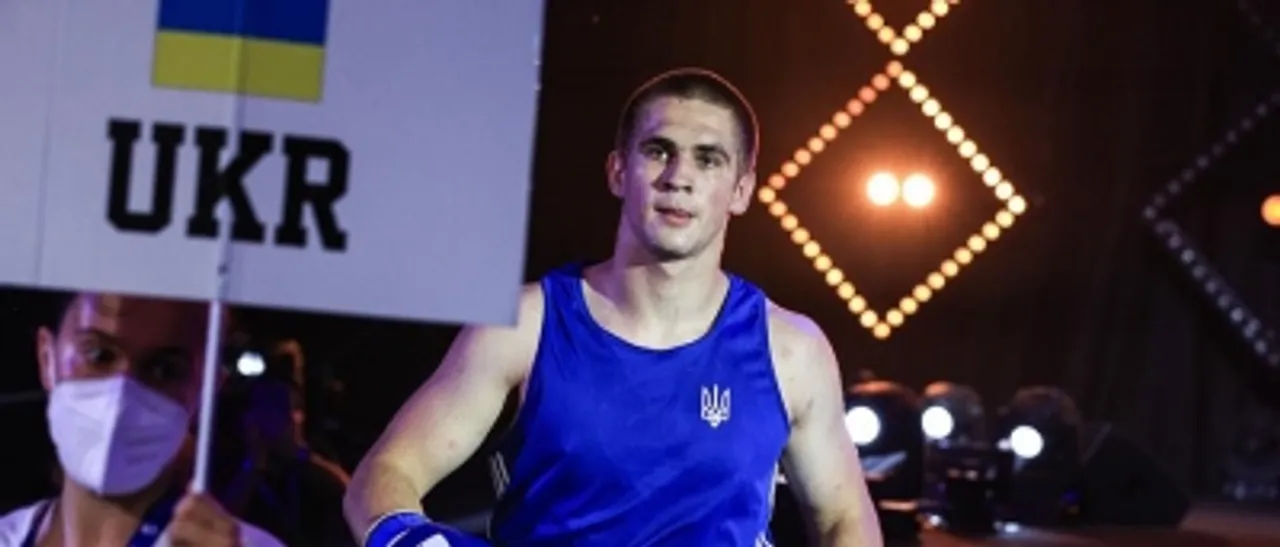 Ukrainian boxer