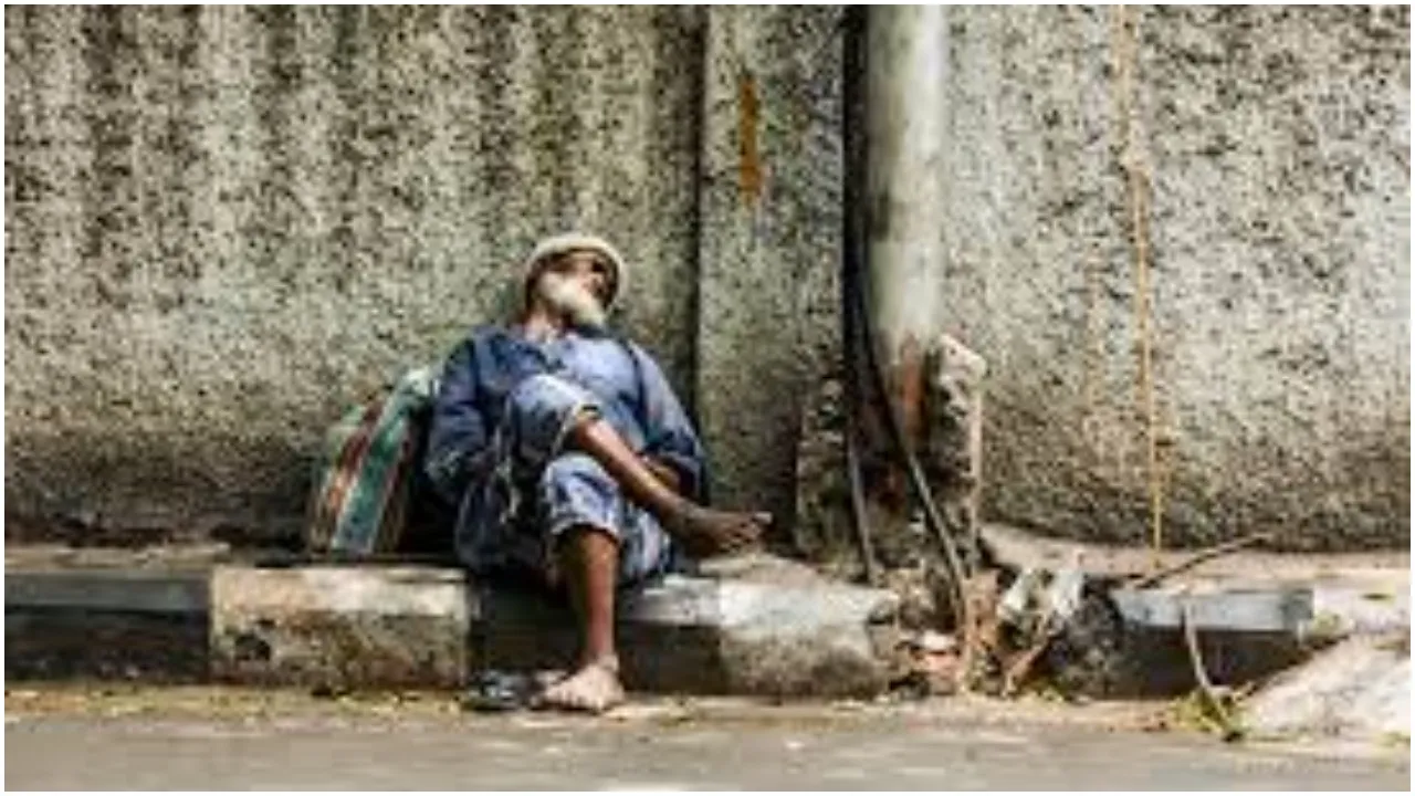 Man Singing On Roadside: