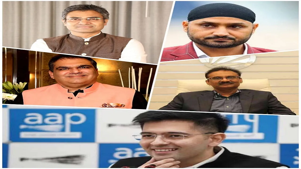 aap Candidates Rajya sabha