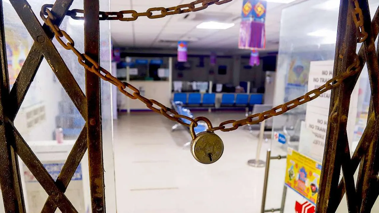 bank strike  1