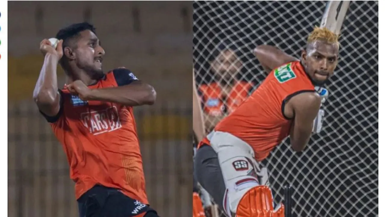 umran malik and Nicholas Pooran