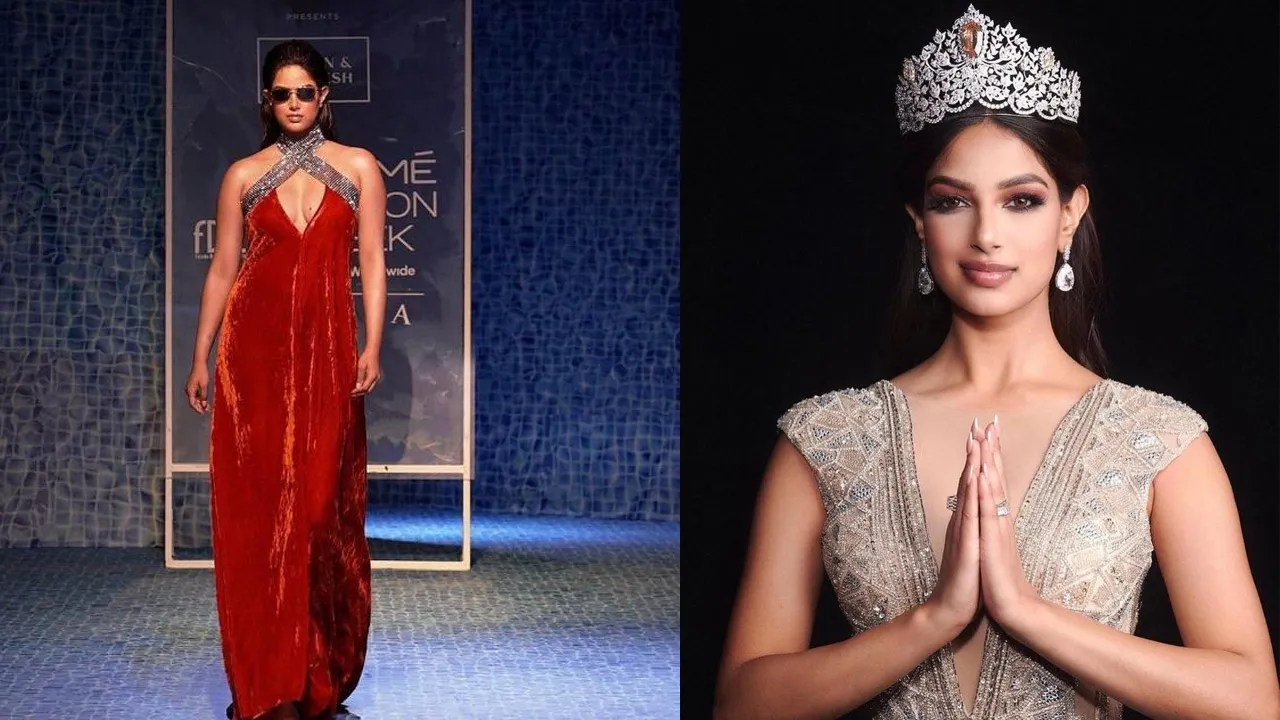 harnaaz sandhu transformation
