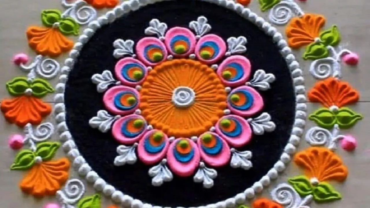 Chaitra Navratri 2022 Rangoli
