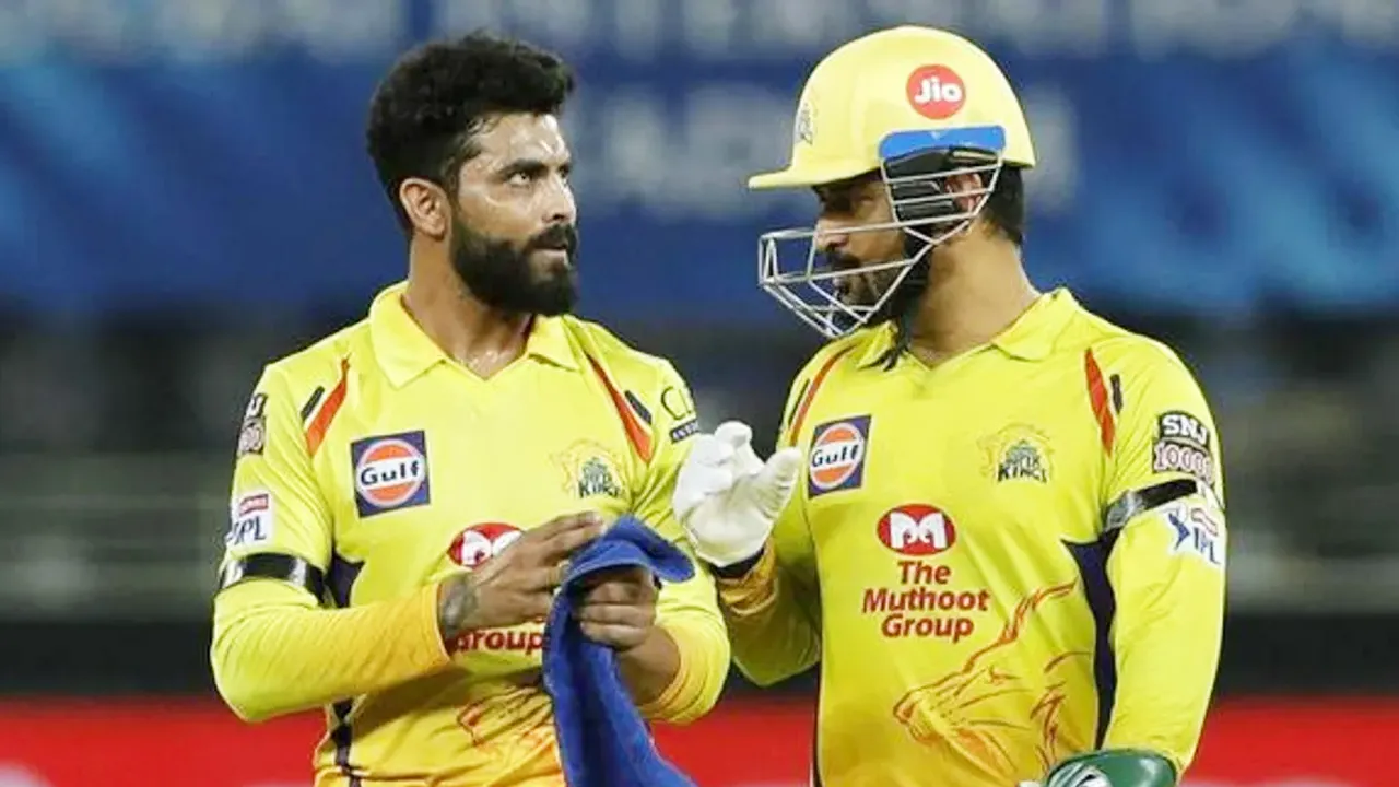 Dhoni and Jadeja