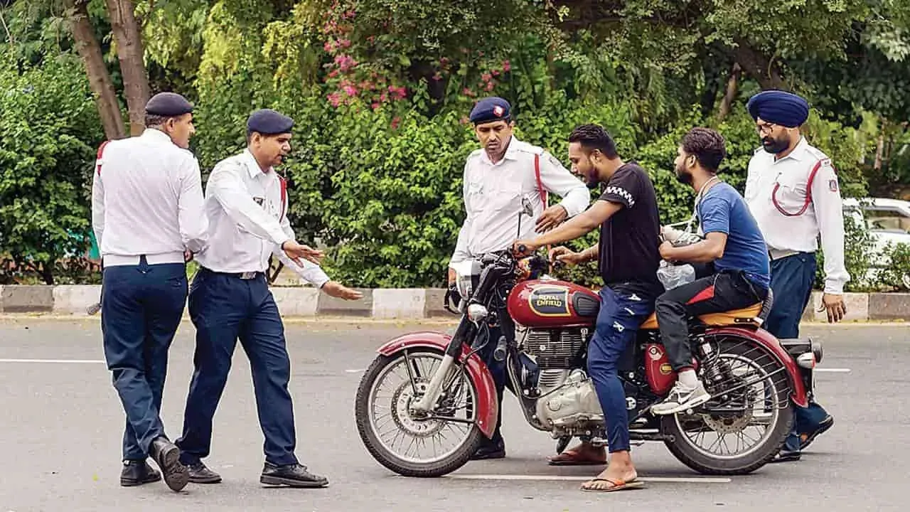 traffic challan