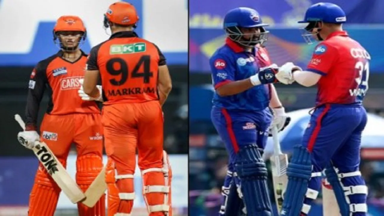 this is playing 11 for today ipl match srh vs dc pant vs kan