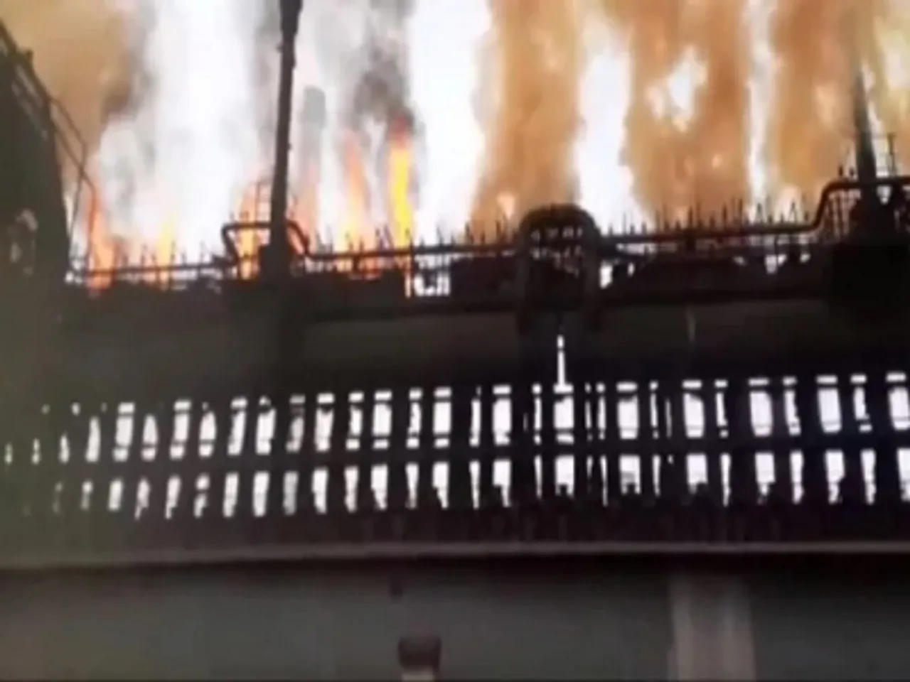 Exploion at