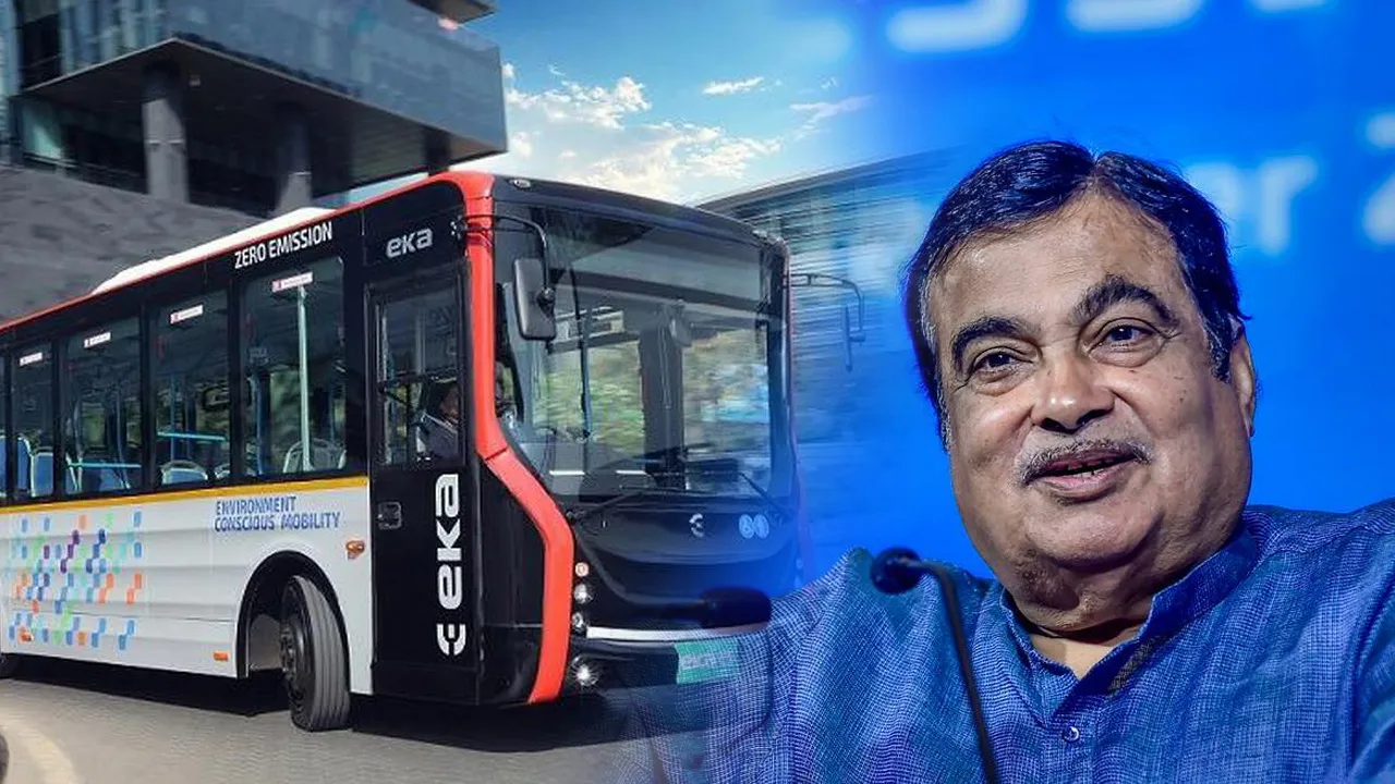 Made In India e bus EKA E9