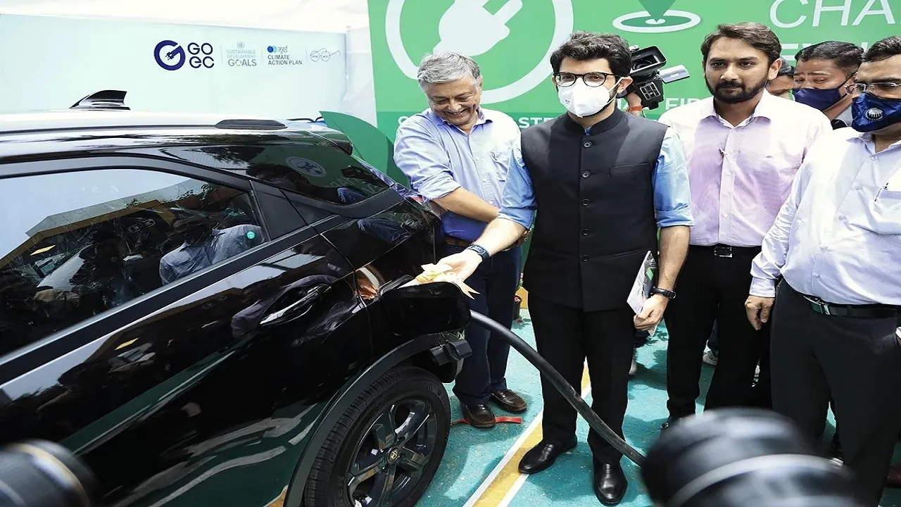 biogas electric vehicle charging station
