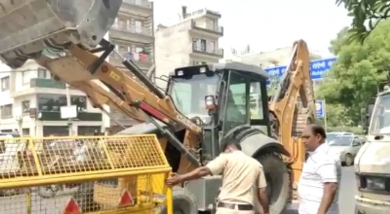 Anti-encroachment drive