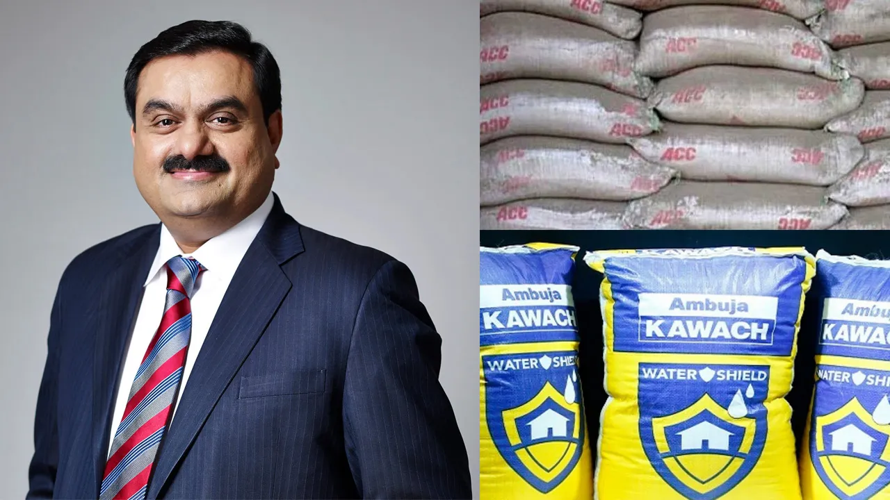Gautam Adani acquired a controlling stake in Holcim