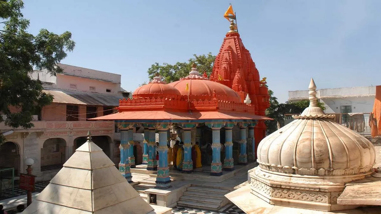 Brahma temple in Pushkar