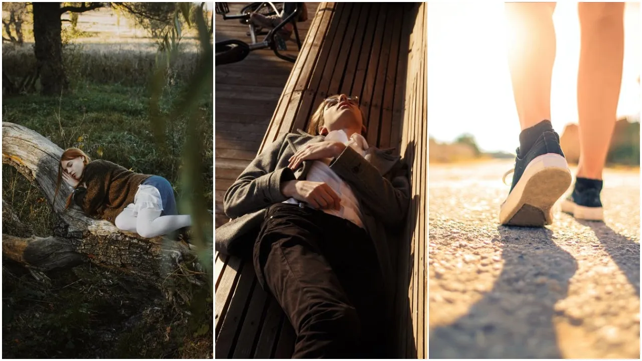 People Sleep While Walking