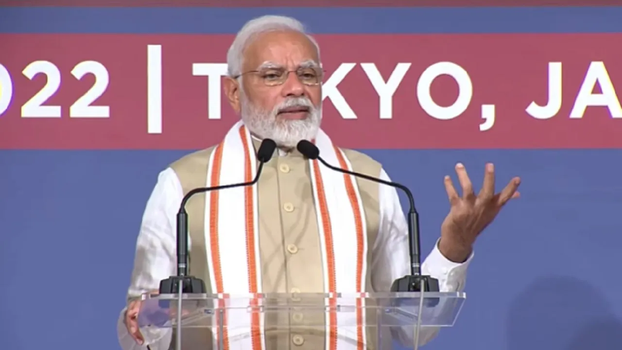 Narendra Modi in Tokyo