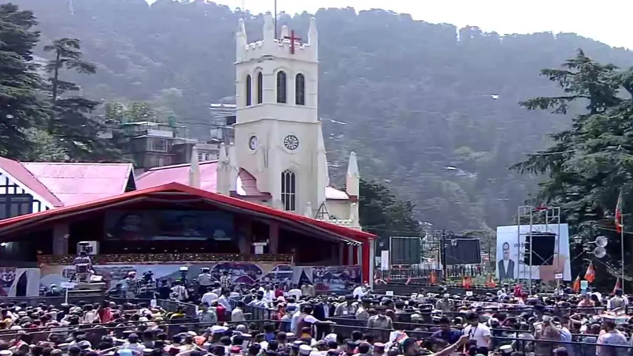 Garib Kalyan Sammelan in Shimla