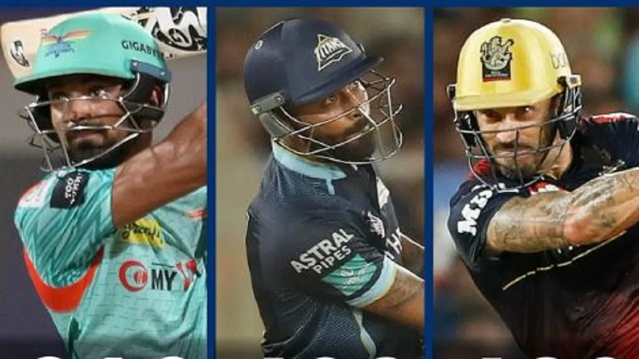 KL Rahul Hardik Pandya Faf Du Plesis