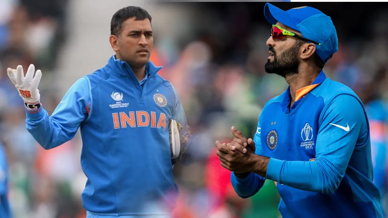 MS Dhoni Dinesh Karthik