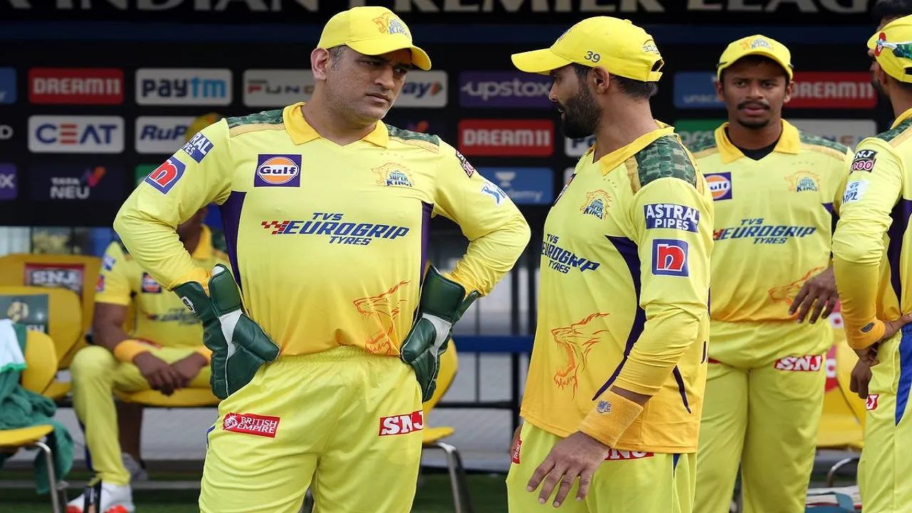 MS Dhoni Ravindra Jadeja