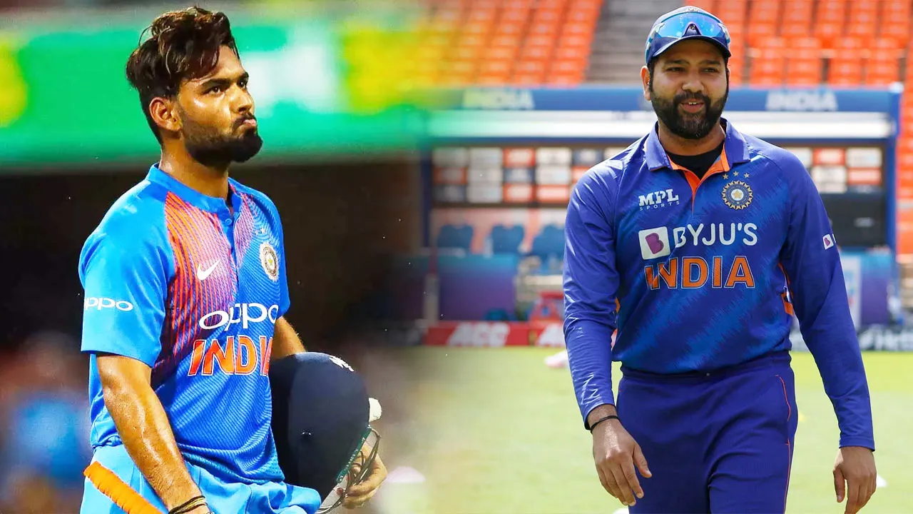 Rishabh Pant Rohit Sharma