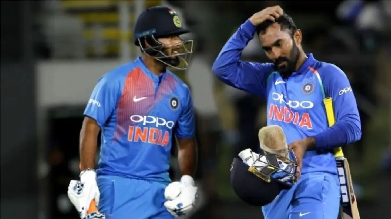 dinesh kartik rishabh pant