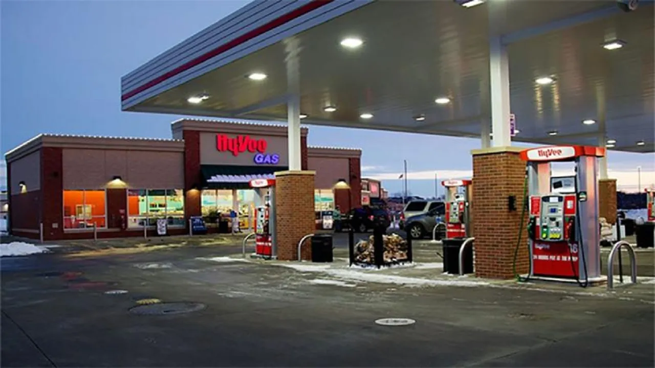 Gas Station in USA