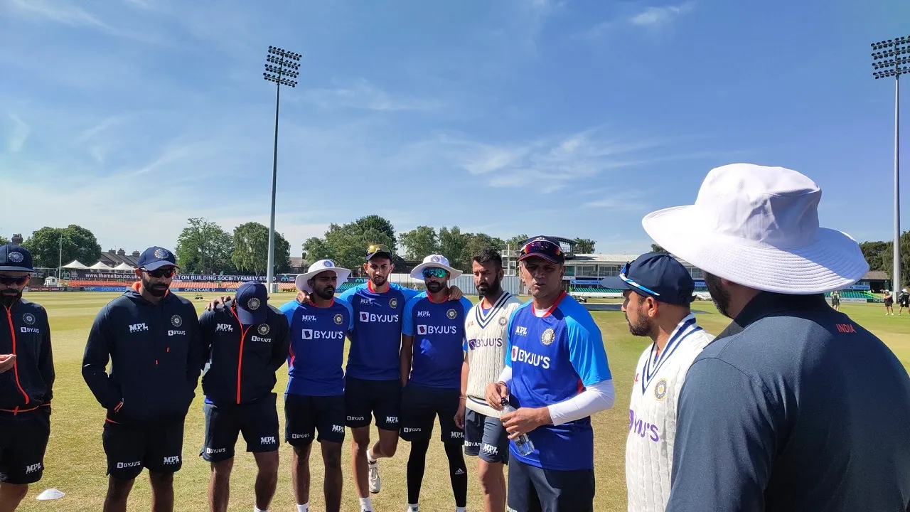 Coach Rahul Dravid