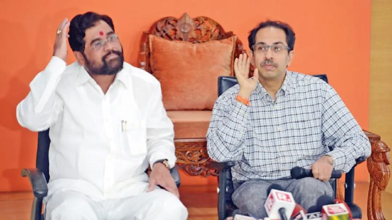 Eknath Shinde and Uddhav Thackeray