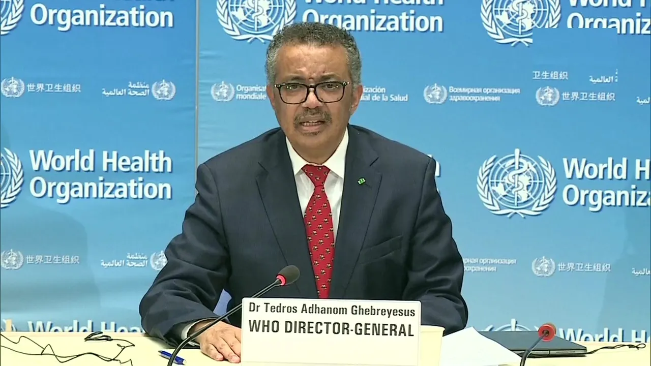 tedros adhanom ghebreyesus