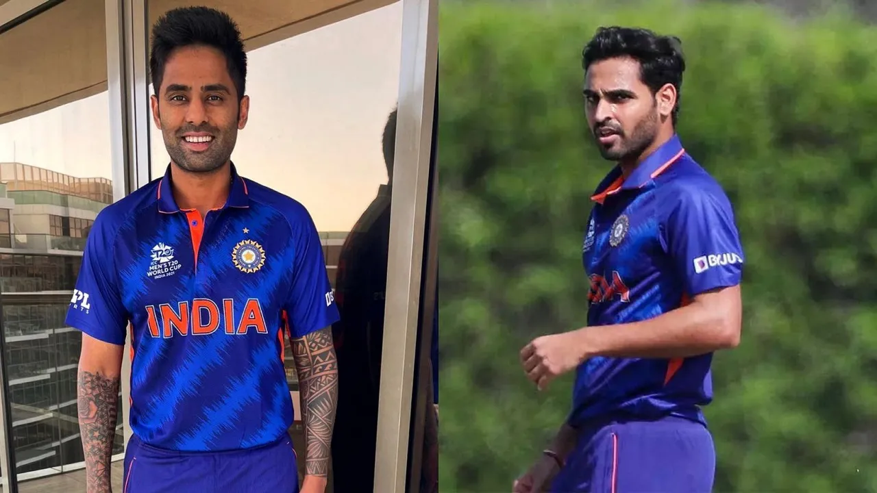 Suryakumar yadav and Bhuvneshar kumar