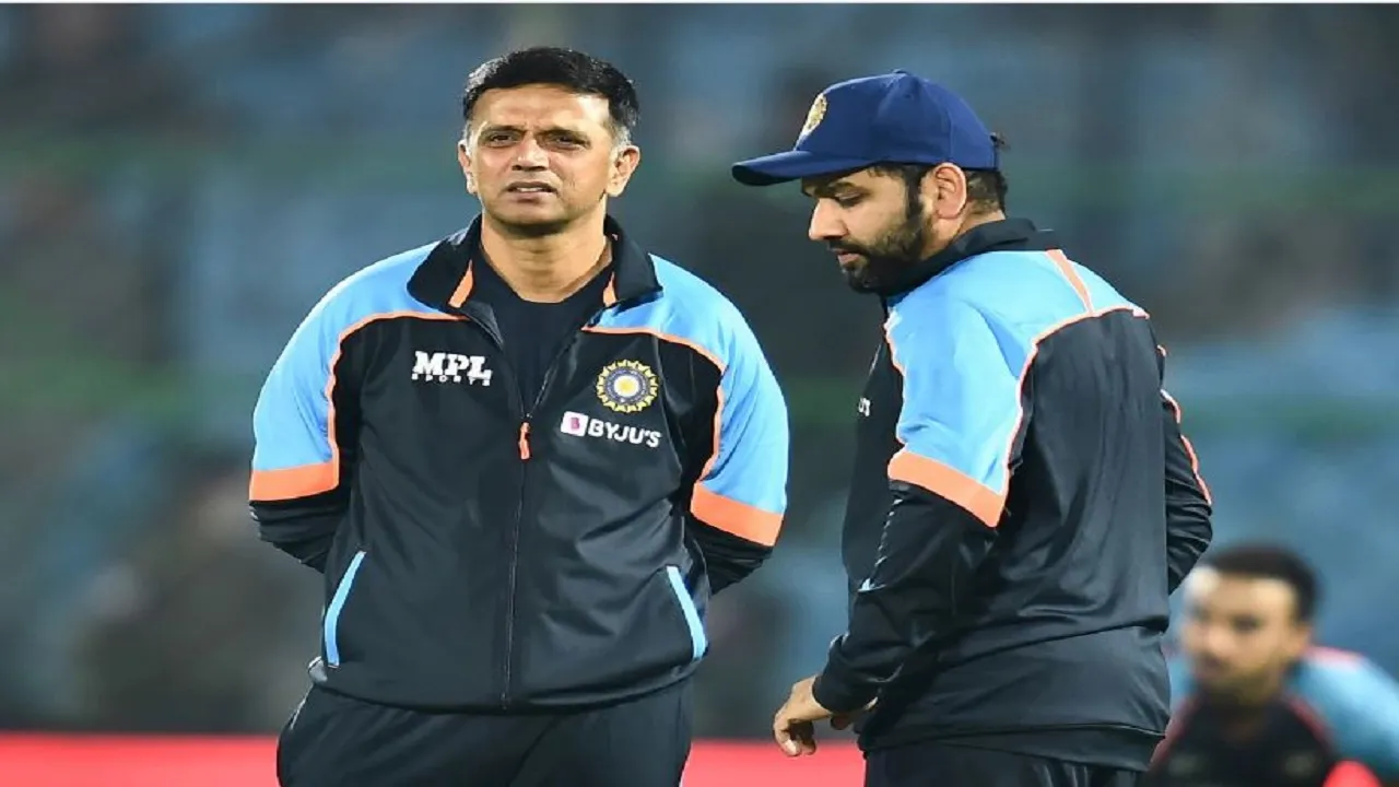 Rahul Dravid Rohit Sharma