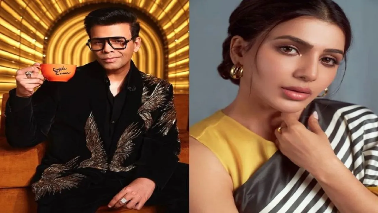 karan johar samantha