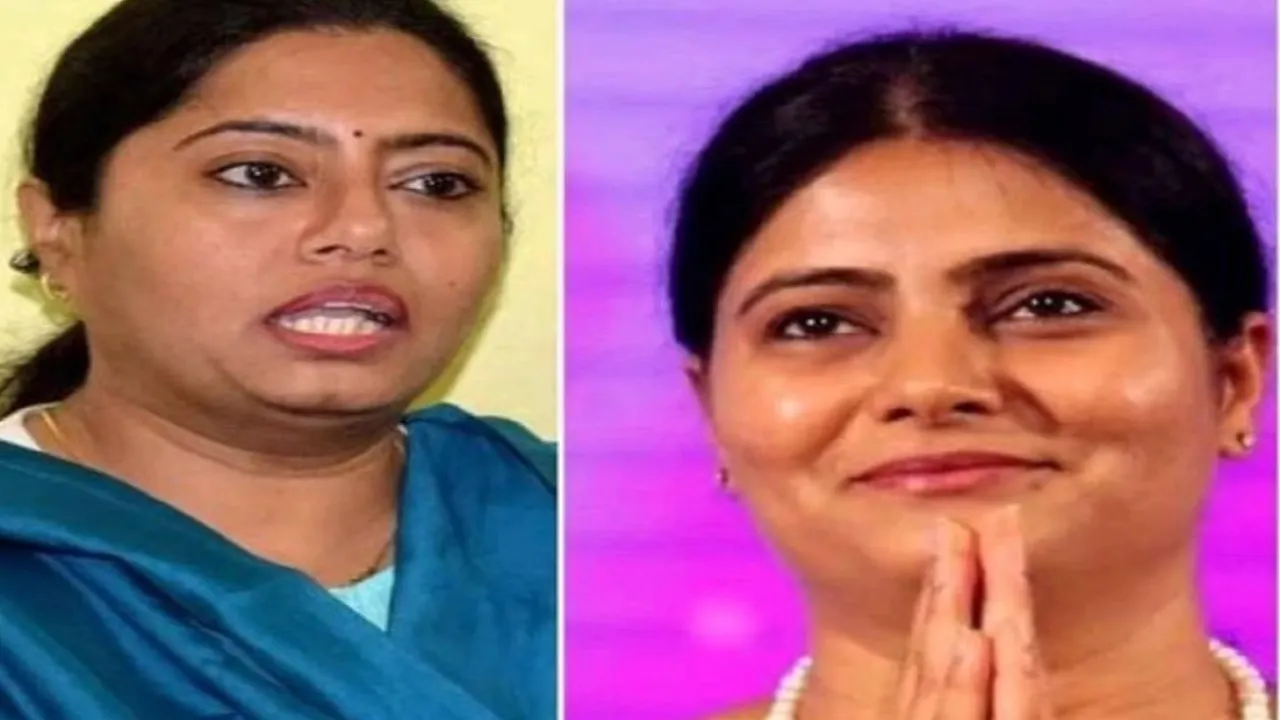 Pallavi and Anupriya Patel