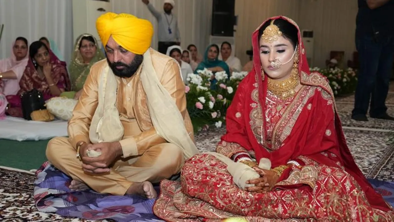 CM Bhagwant Mann and Dr Gurpreet Kaur