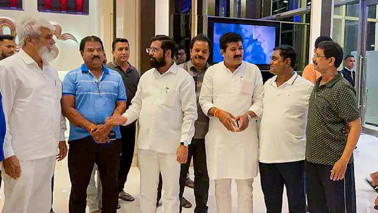 Eknath Shinde and His MLA
