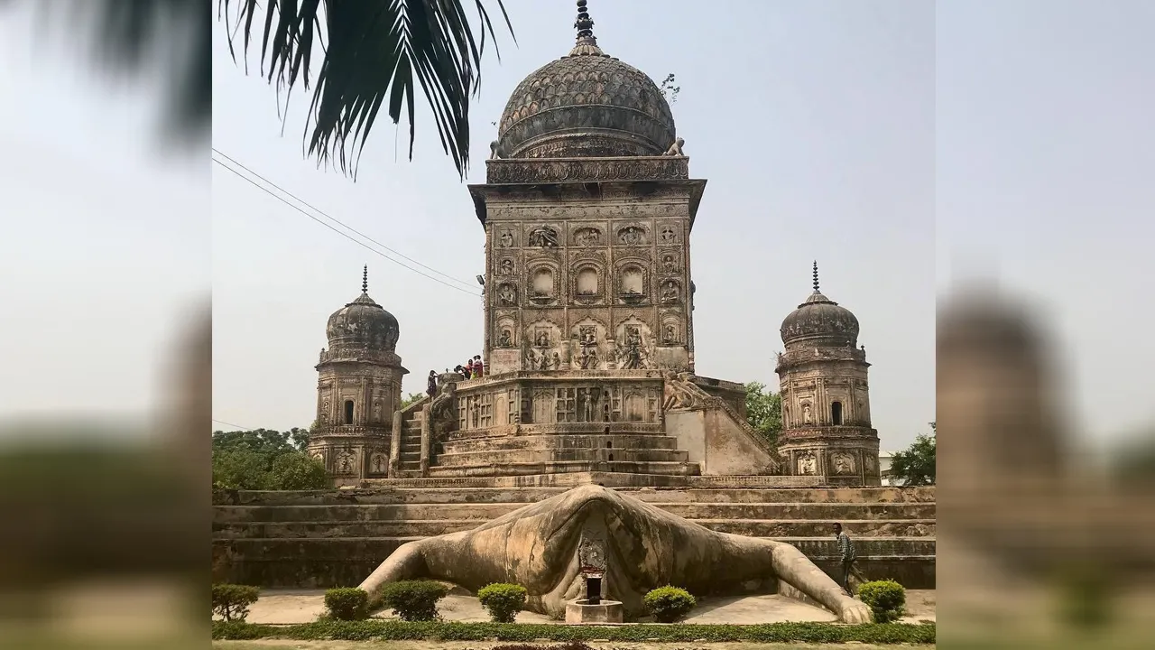 Frog Temple at Oel village in Lakhimpur Kheri Uttar Pradesh