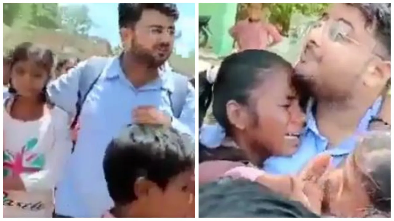 UP School Teacher Farewell Viral Video